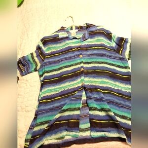 Annex Front button blouse